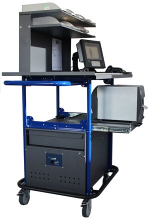 Ausziehbare Druckerschublade