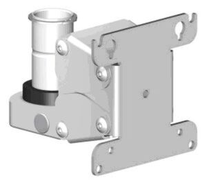 Stat. WS-ALU VESA 100 Adapter – neigbar – drehbar